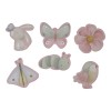 6-in-1 puzzel - Flowers & butterflies